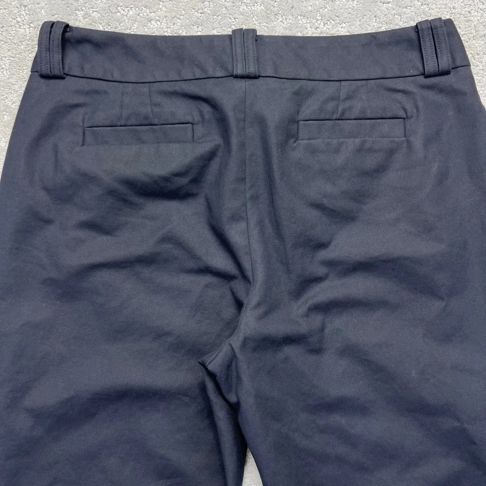 Banana Republic Pants Womens 12P Black Jackson Fit Stretch Trousers‎ Office